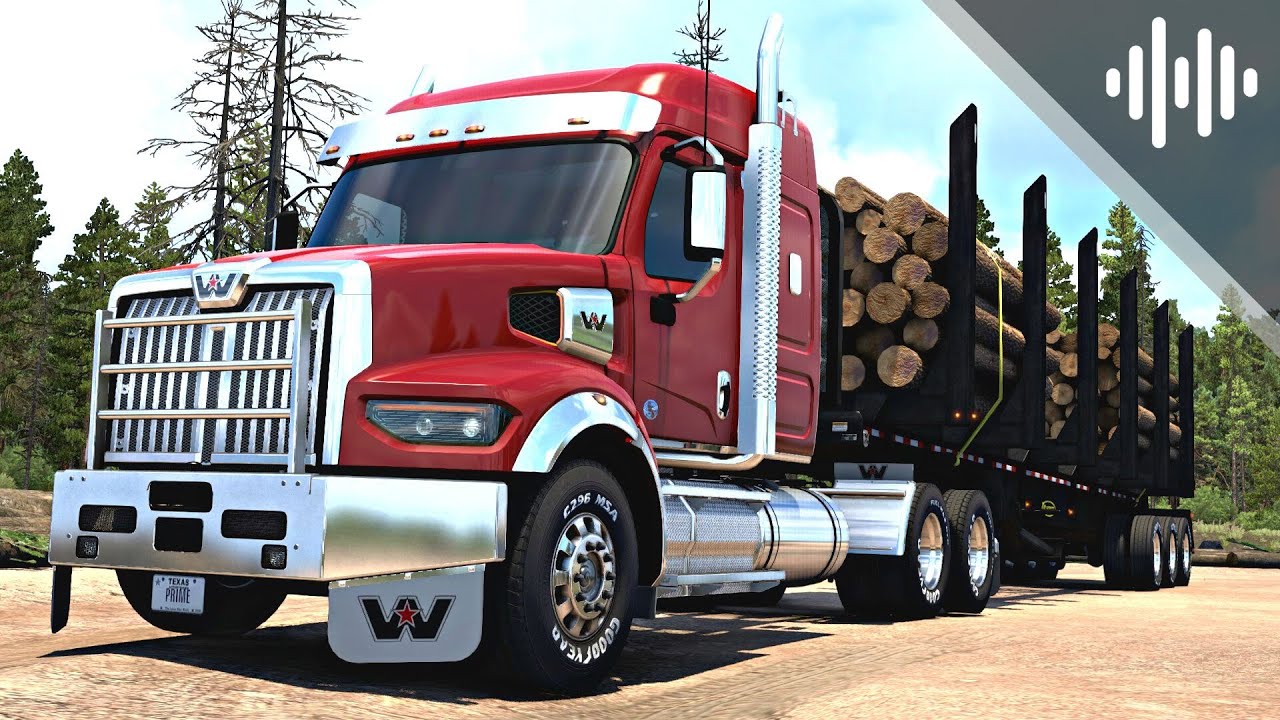Logging In Texas! | American Truck Simulator (ATS) 1.47 Beta Showcase
