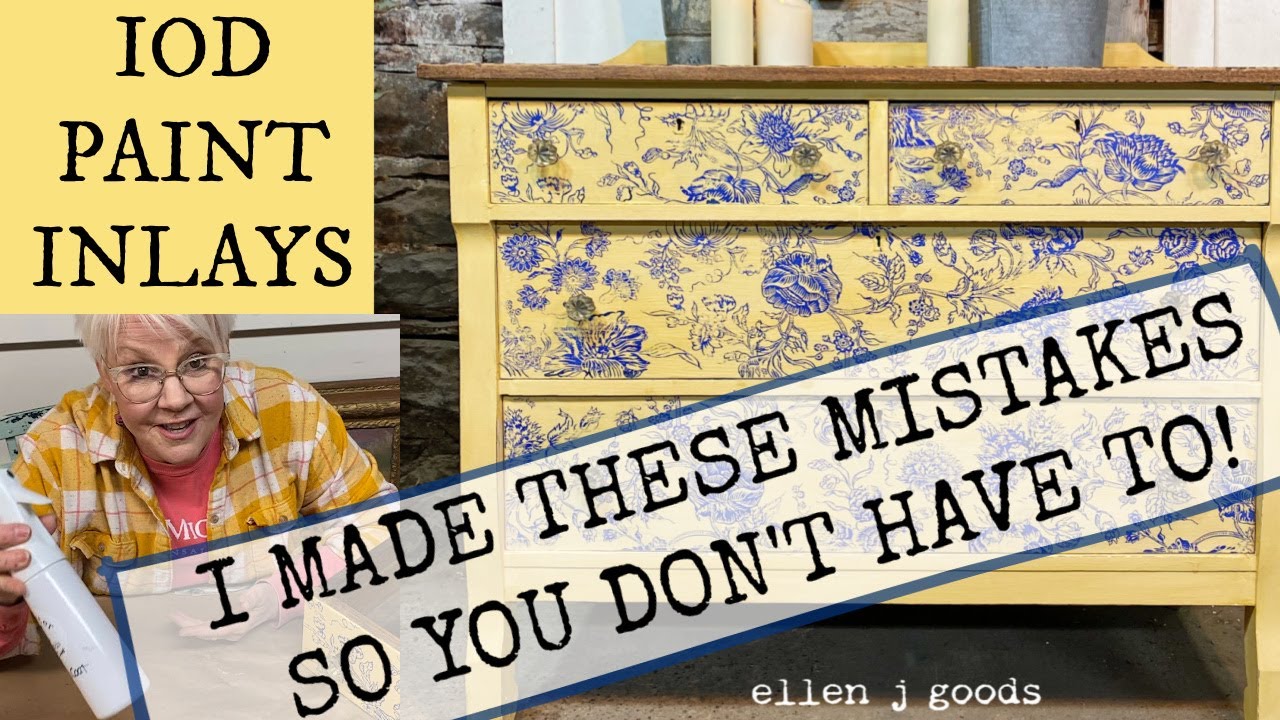 IOD INLAY BASICS and THE BIG MISTAKES I MADE on my first project