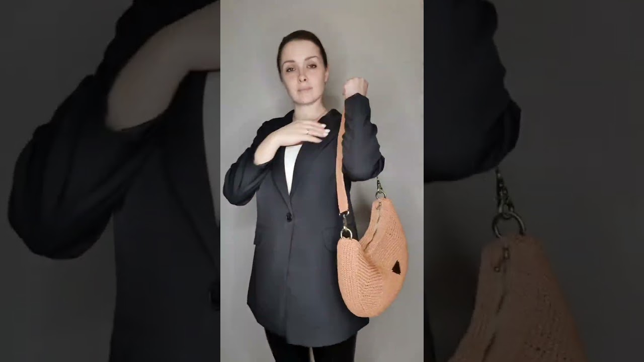 Трендовая модель 2023 года 🔥 Сумка Селена в стиле Crescent bag