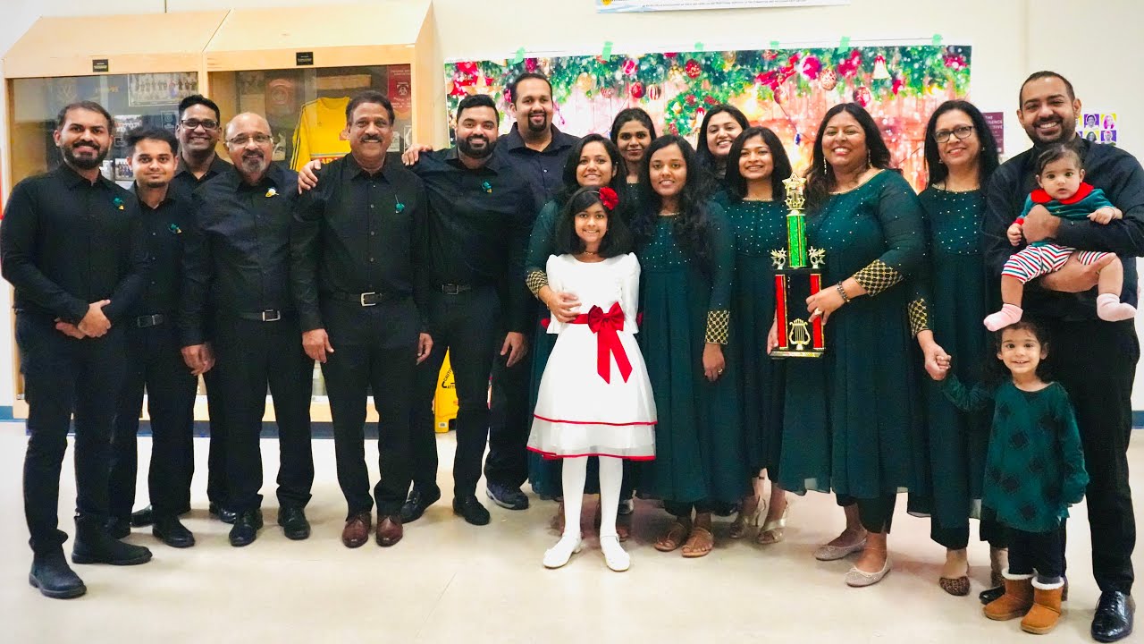 Holy Immanuel CSI Church Choir Vancouver| Gloria carol singing competition 2024 (Live performance)