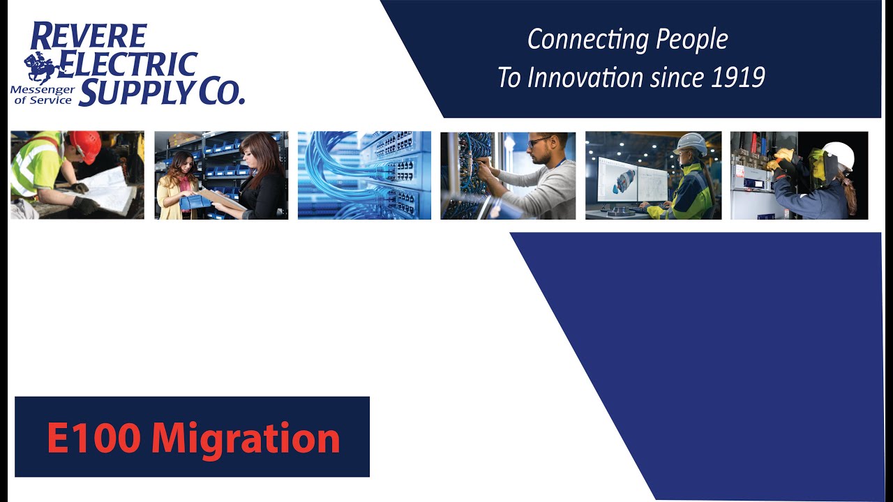 E100 Migration