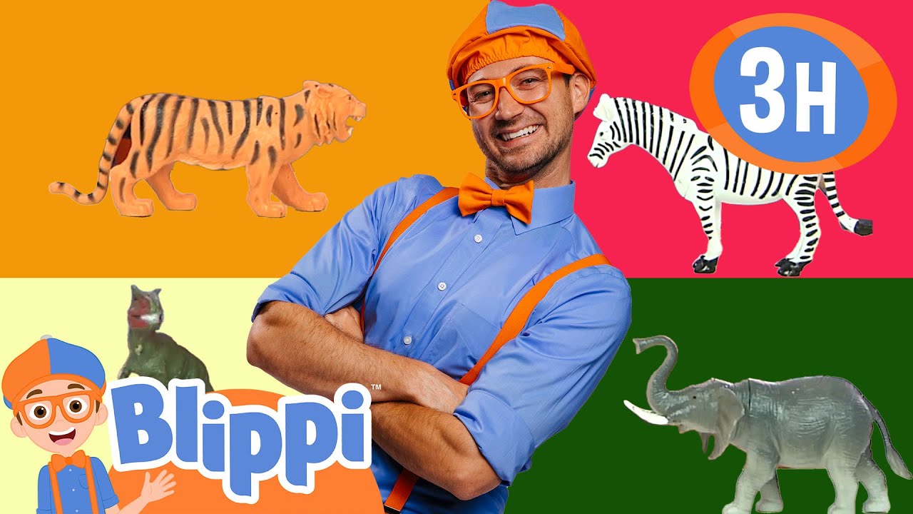 Blippi's Alphabet Learn-A-Thon + More | Blippi and Meekah Best Friend Adventures