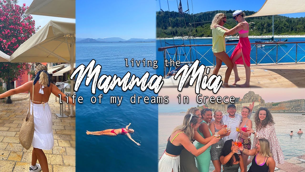 THE GREEK MAMMA MIA LIFE I'VE ALWAYS DREAMED OF! Sailing The Greek Islands 🇬🇷