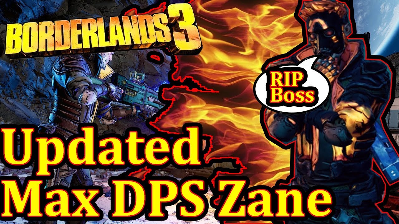 Updated Max DPS Zane Build Borderlands 3 Operator Class