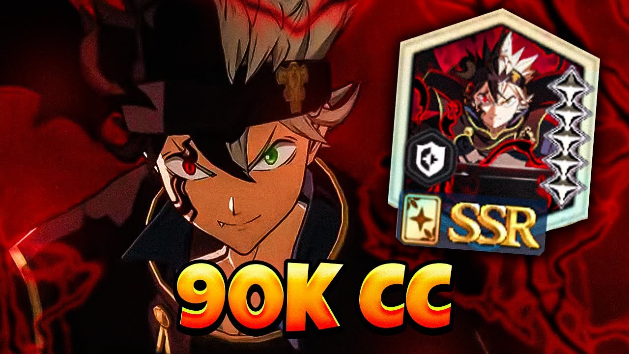 THE GOD OF BCM! 90K CC MAX DUPE + SKILL PAGE BLACK ASTA IN PVP & PVE! | Black Clover Mobile