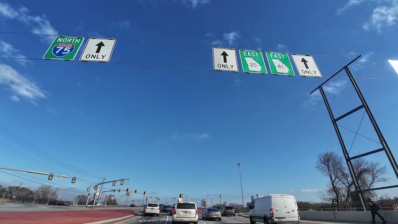 Georgia Highway Scenic Views in 4K