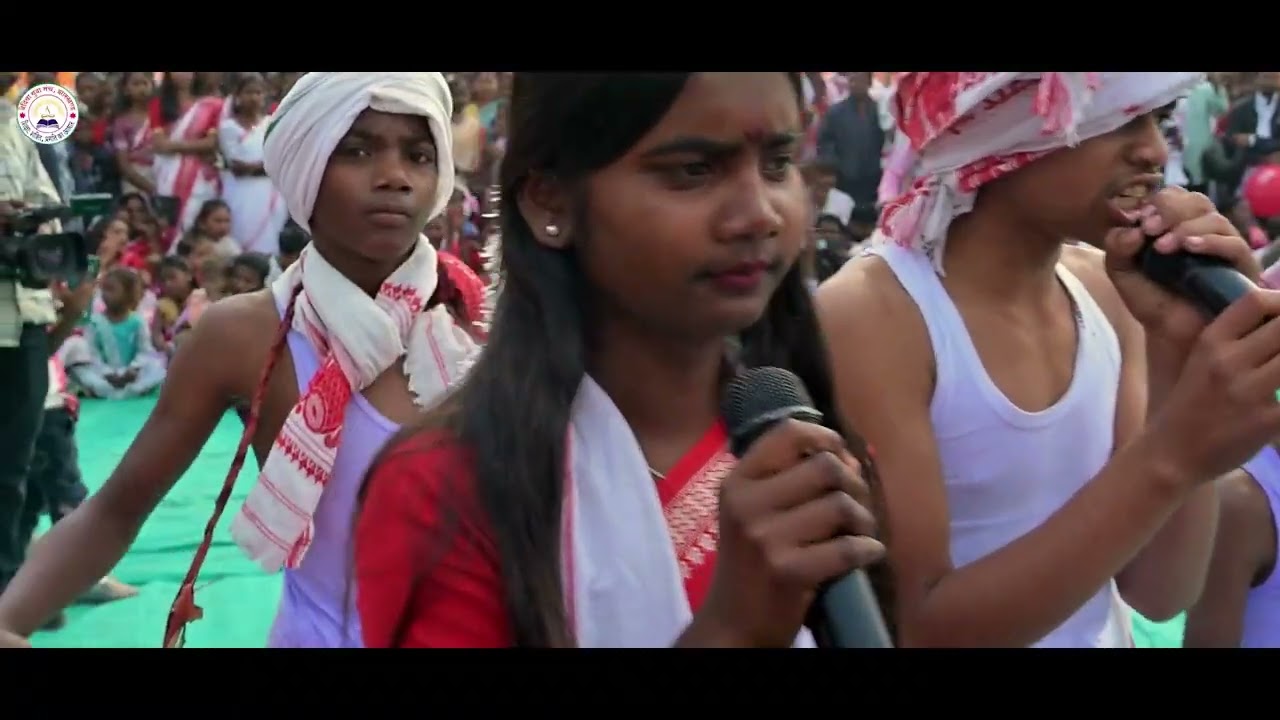 Yuwa mahotsav कार्यक्रम में बच्चों द्वारा प्रस्तुत किया गया Adiwaisi dance youth festival🎉🍻🎊