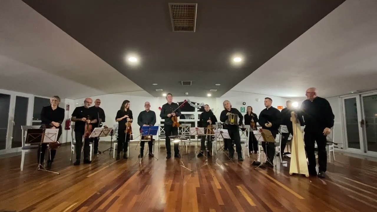 Clip do grupo de VIOLÍN TRADICIONAL GALEGO de Queiroa. Concerto de Nadal en SADA. 2025