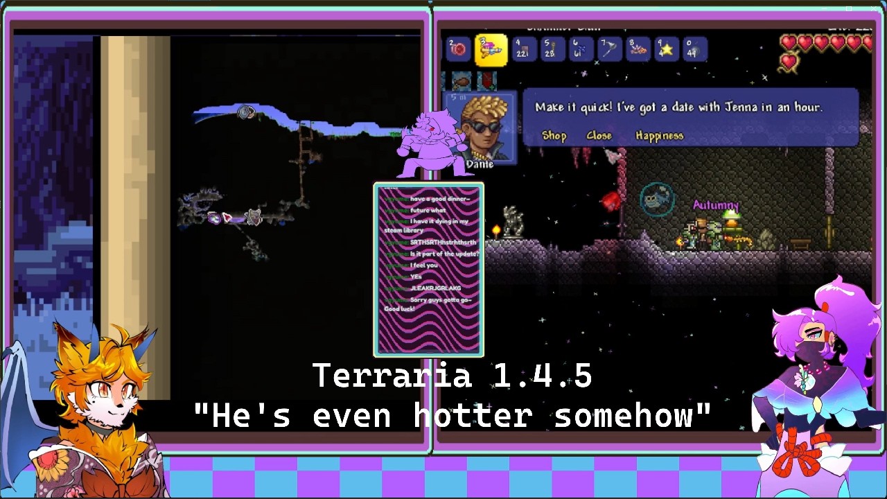 Terraria 1.4.5 with AutumnShinespark and PaintScroll! (2/?)