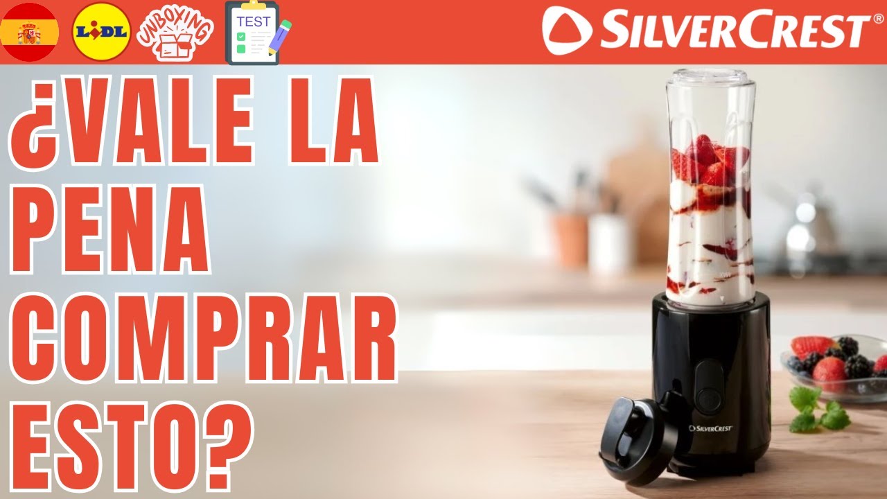 MAQUINAS PARA HACER BATIDOS DE FRUTAS SilverCrest SSMK 300 A1 ESPAÑA ESPAÑOL LIDL