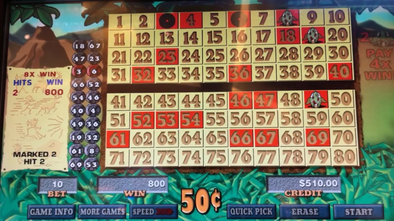 🔴LIVE! Super Fun Caveman KENO Multiplier Challenge