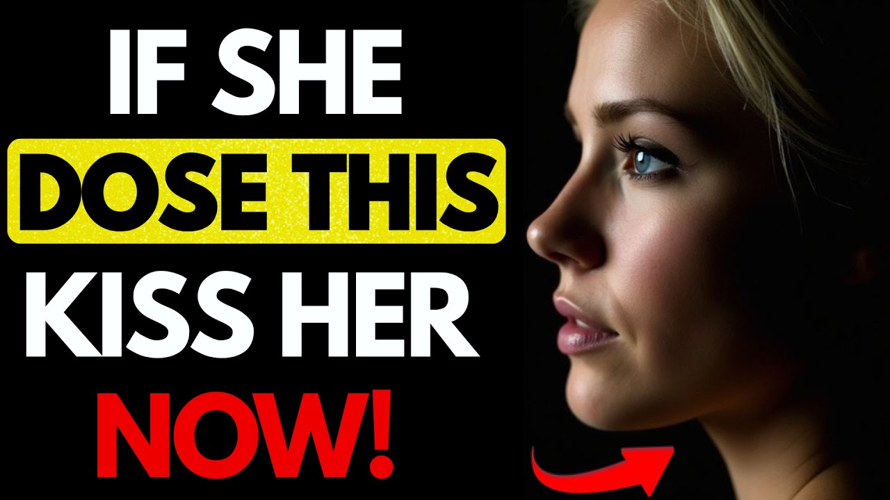 If She Does This With Her Hands, SHE ALREADY CHOSEN YOU Kiss Her Or You Lose Her | Stoicism