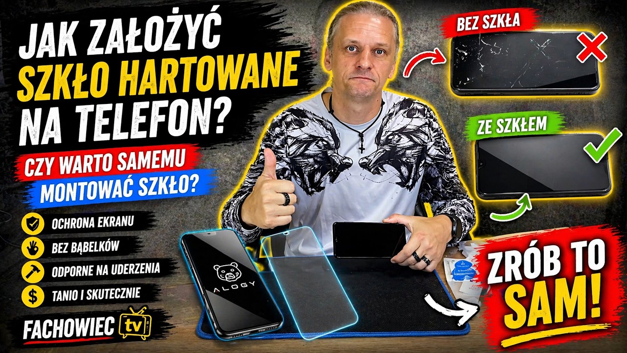 Jak założyć szkło hartowane na telefon? Czy warto samemu montować szkło na smartfonie? Poradnik