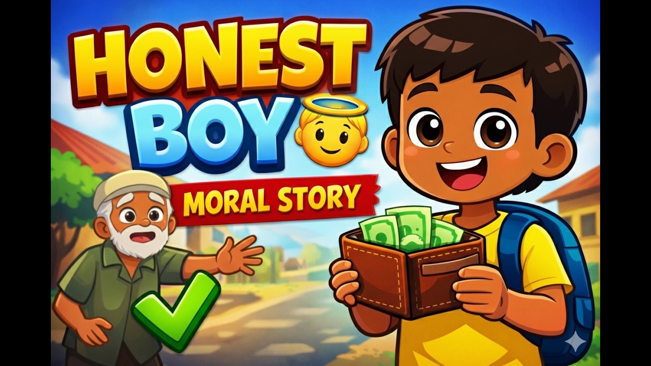 The Boy Who Found the Wallet | Moral Story for Kids