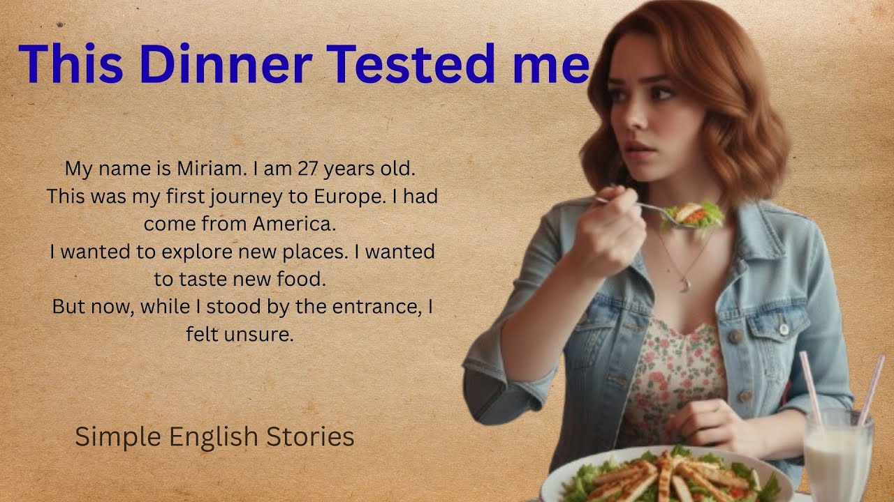 How a Restaurant Taught Me Confidence ✅ | Spoken English ✅ Learn English (A1–A2 Level) ✅