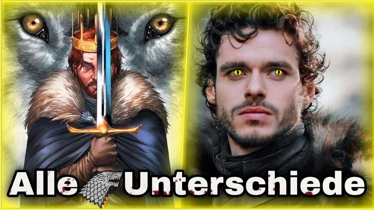 ALLE UNTERSCHIEDE von HAUS STARK in den BÜCHERN Erklärt