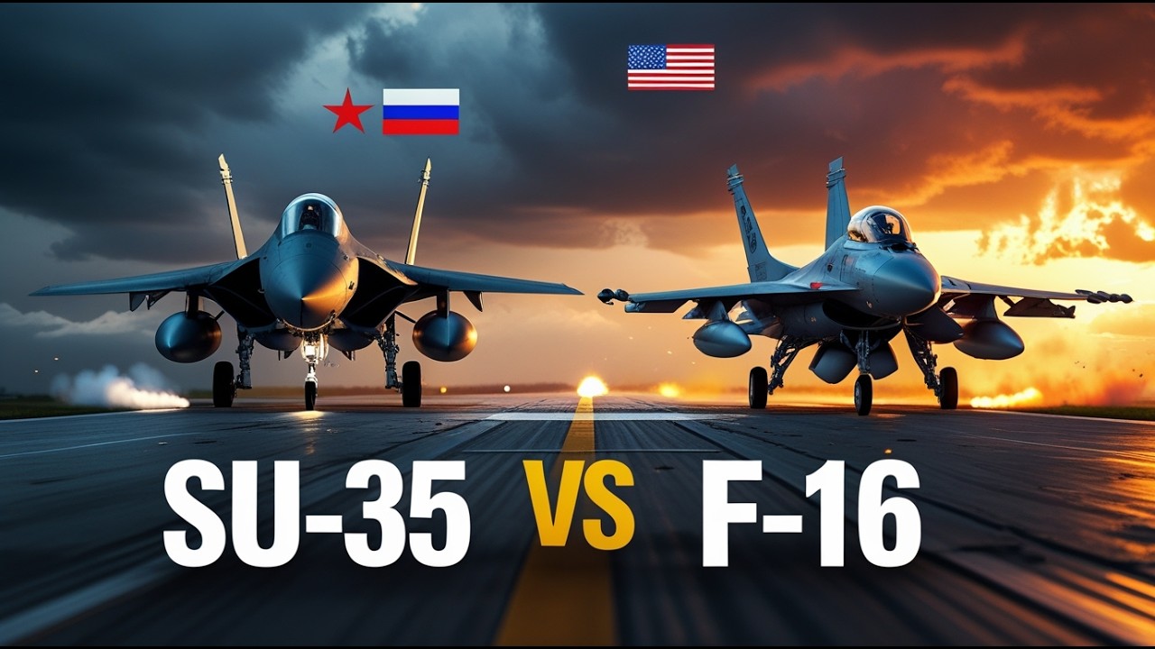 SU-35 vs F-16 Полное Сравнение — Мощь России против Манёвренности США