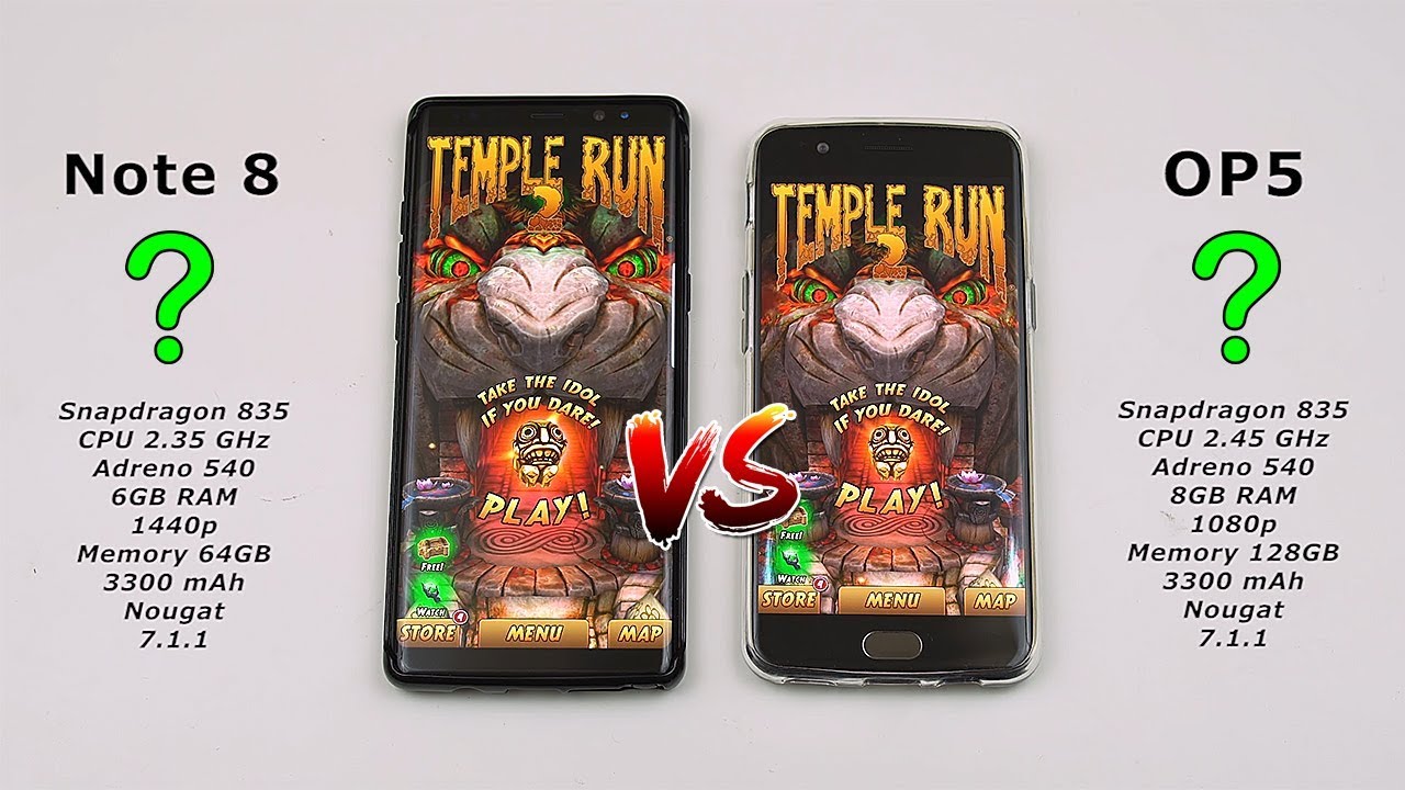 Samsung Note 8 vs OnePlus 5 Speed Test! (will my daily driver Note 8 have a chance?) [4K]