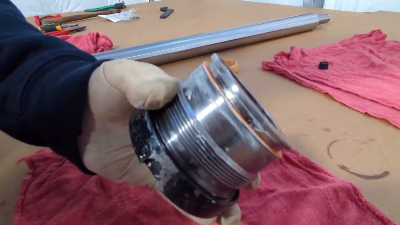 Hydraulic Cylinder Disassembly, Seal Replacement, and Check Valve Replacement