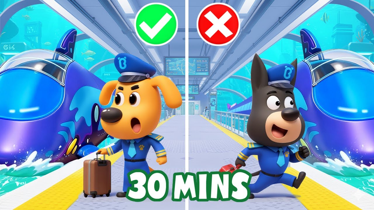 🔴 AO VIVO 🔴 Detetive Labrador 👮‍♂  Expresso do Fundo do Mar 🚅 Desenhos Infantis 🎬 Desenhos Animados