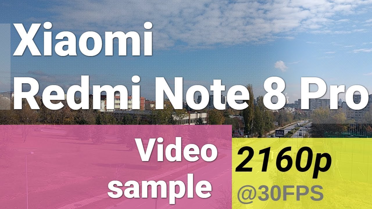 Xiaomi Redmi Note 8 Pro 2160p@30fps 2x zoom video sample
