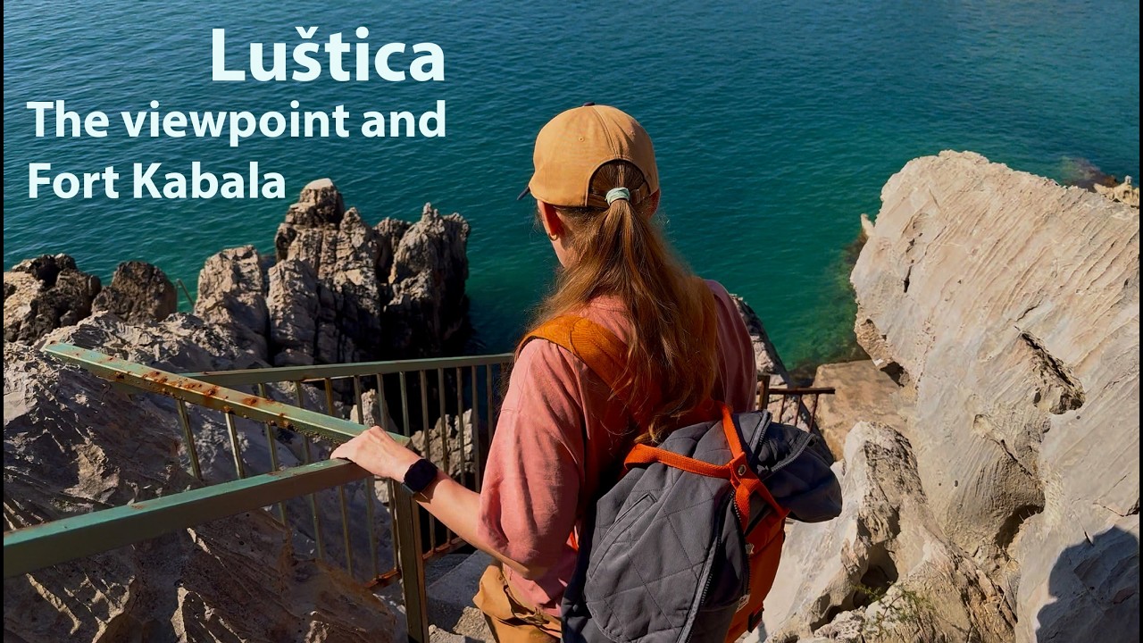 Luštica in full. The viewpoint and Fort Kabala.1 марта 2026 г.
