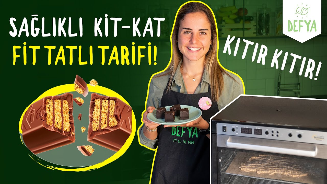 Evde Sağlıklı KitKat Küp Gofret Tarifi | Revna Çakır İle Sağlıklı Reçeteler