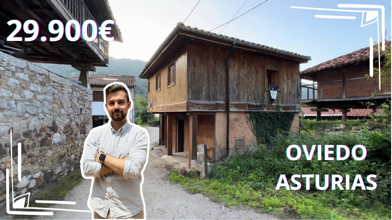 VENDIDA!!!!   CASA PEQUEÑA EN VENTA, TRUBIA, OVIEDO, ASTURIAS  *29.900€*#asturias #house