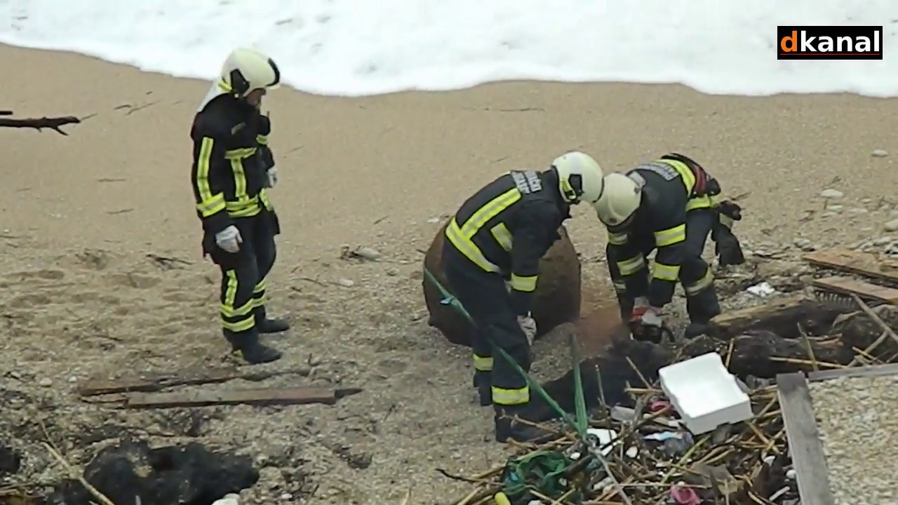 Dubrovnik – Uklanjanje mine iz 2. Svjetskog rata s Banja