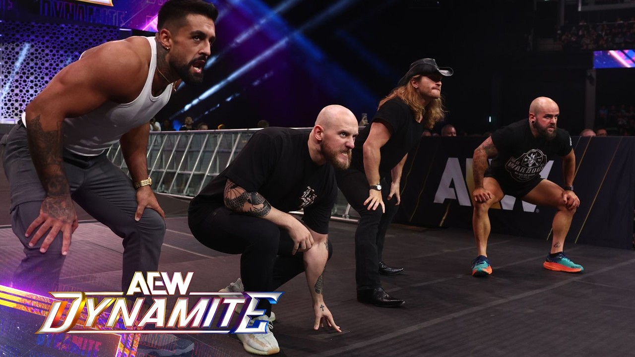 FULL OUT BRAWL! Death Riders, JetSpeed, Opps, Young Bucks, War Dogs fight! | AEW Dynamite 8/20/25