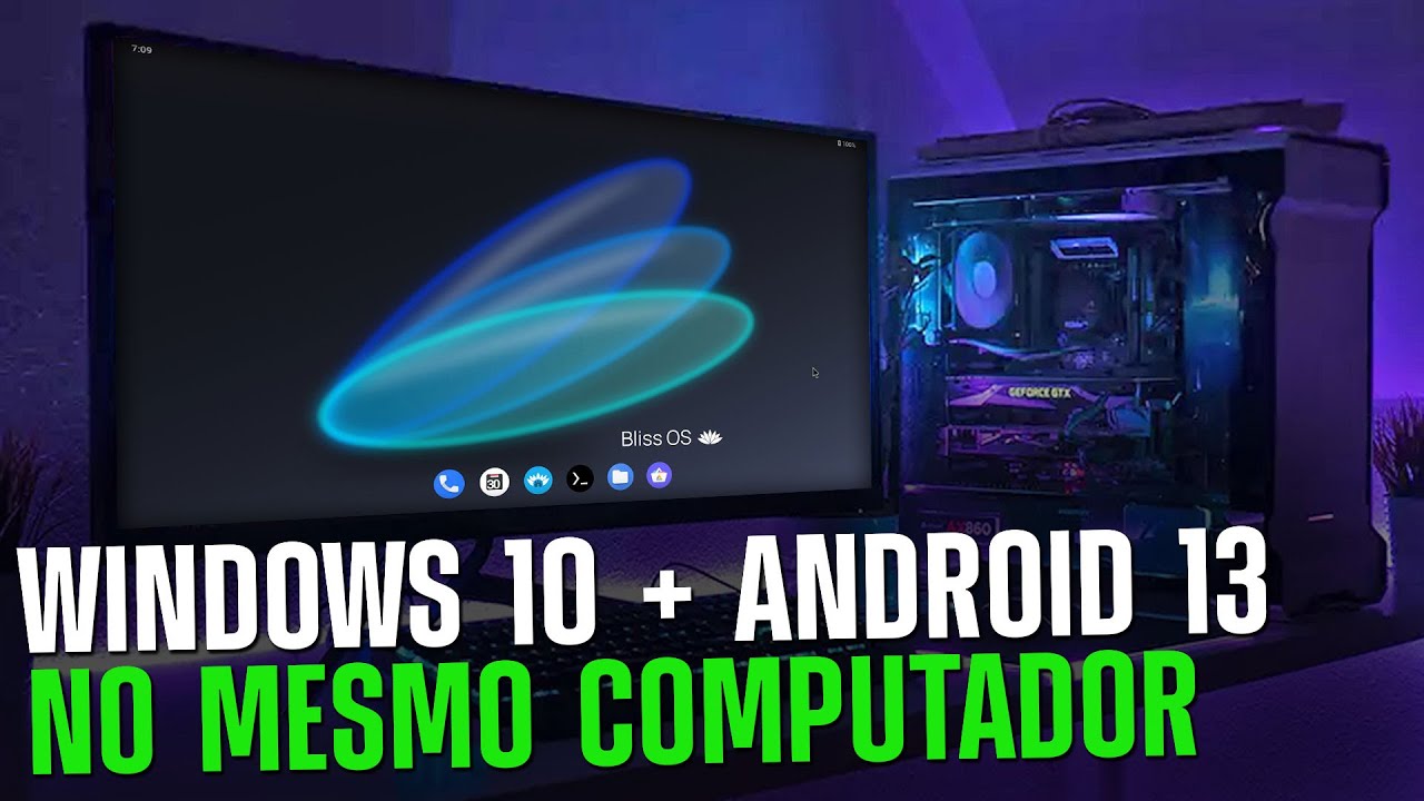 КАК ВЫПОЛНИТЬ ДВОЙНУЮ ЗАГРУЗКУ WINDOWS 10 + ANDROID 13 НА КОМПЬЮТЕРЕ 2024 ГОДА