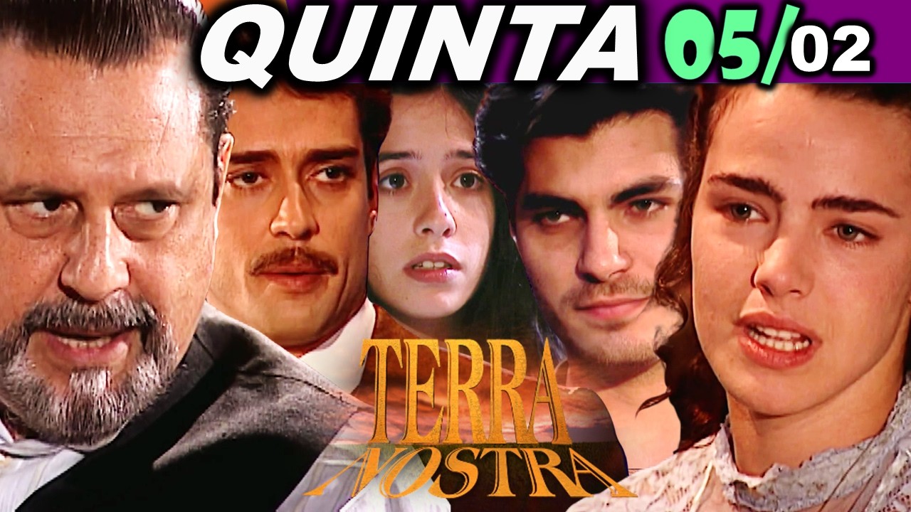 Terra Nostra: QUINTA-FEIRA, 05/02/2026 – Capítulo de Hoje | Novela Completa
