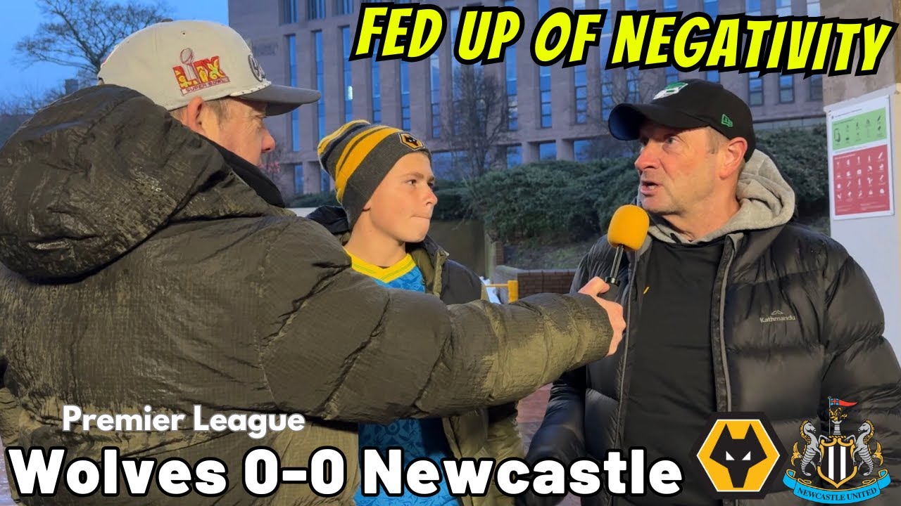 FED UP OF THE NEGATIVITY 😶 Wolves 0-0 EXTRA Fan Reaction | Premier League
