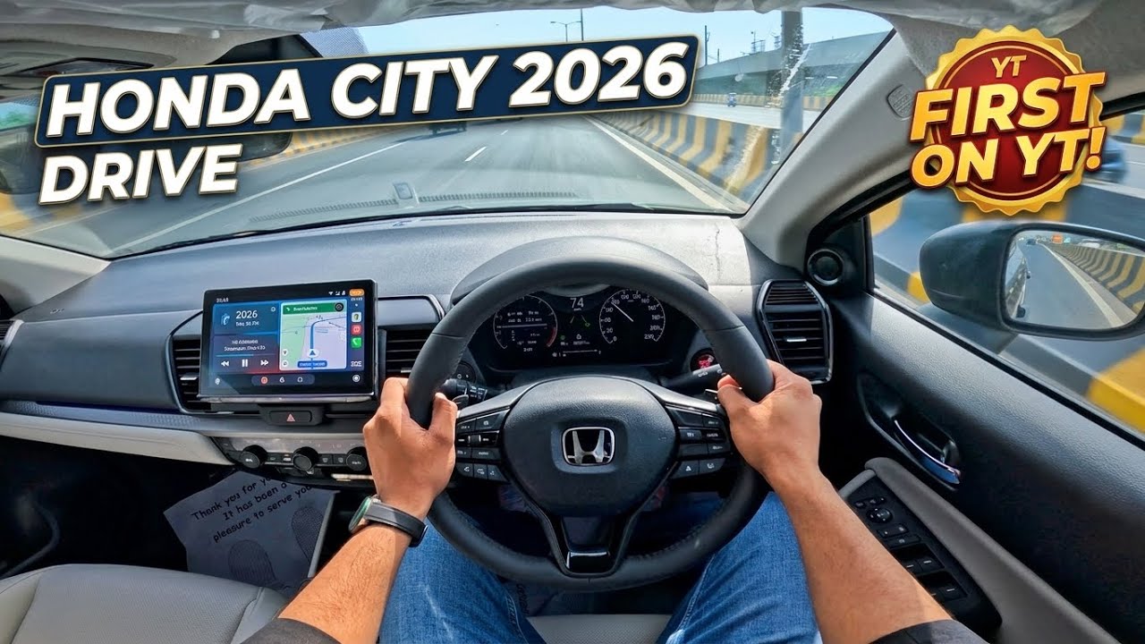 Обзор Honda City 2026 1.5 CVT: расход, комфорт и цена?