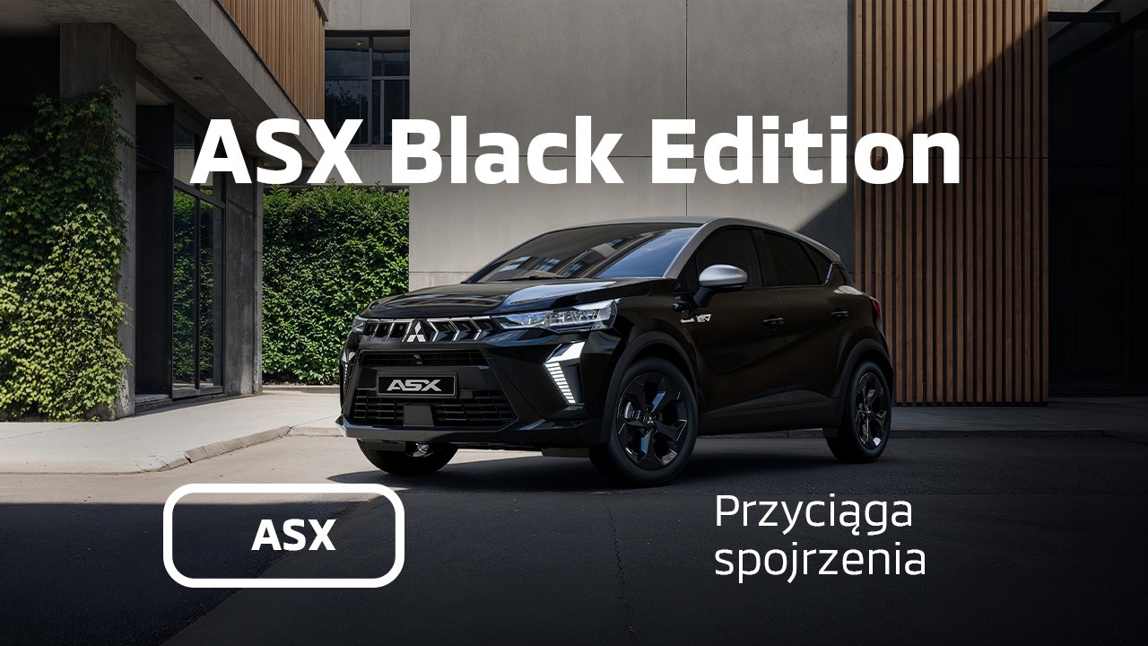 ASX Black Edition | Wybierz styl dopasowany do Ciebie