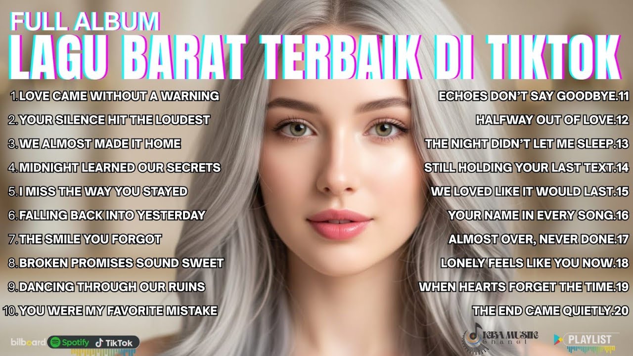 Lagu Barat Viral Saat Ini 😭 Liriknya Dalam, Bikin Baper🔥 Enak Didengar Sambil Santai, Kerja, & Galau