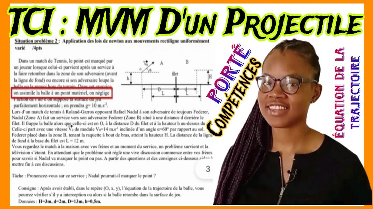 MVM D'UN PROJECTILE 🔰Lois de Newton 🔰