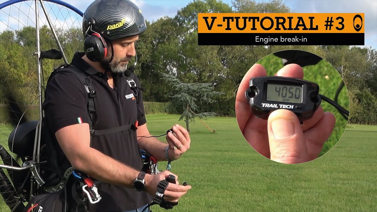 PARAJET EXPLAINS 03 - VITTORAZI MOTORS MOSTER 185 - ENGINE BREAK-IN - PARAMOTOR ENGINE MAINTENANCE