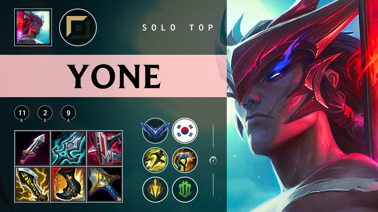 Yone Top vs Riven - KR Diamond Patch 25.24