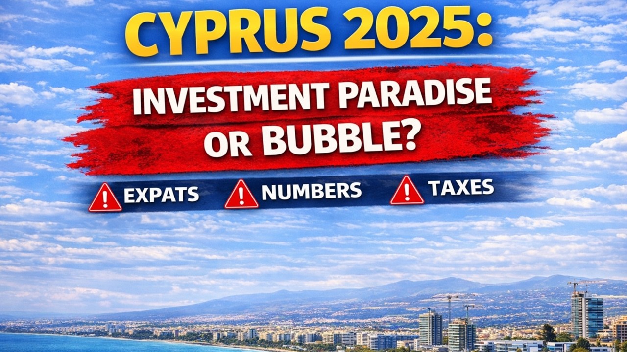 Cyprus 2025: the market is sustained by expats — is this a concern? 🤔