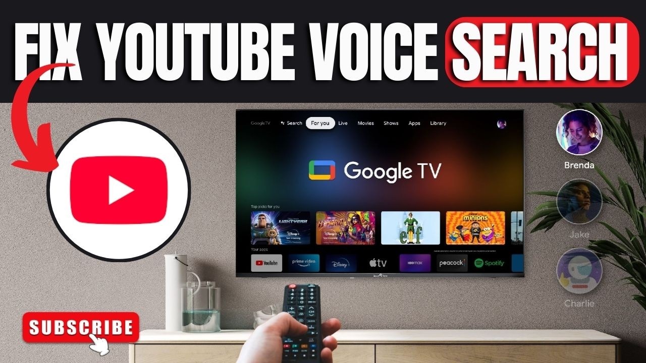 Google TV: Как исправить неработающий голосовой поиск на YouTube | Как исправить голосовой поиск ...
