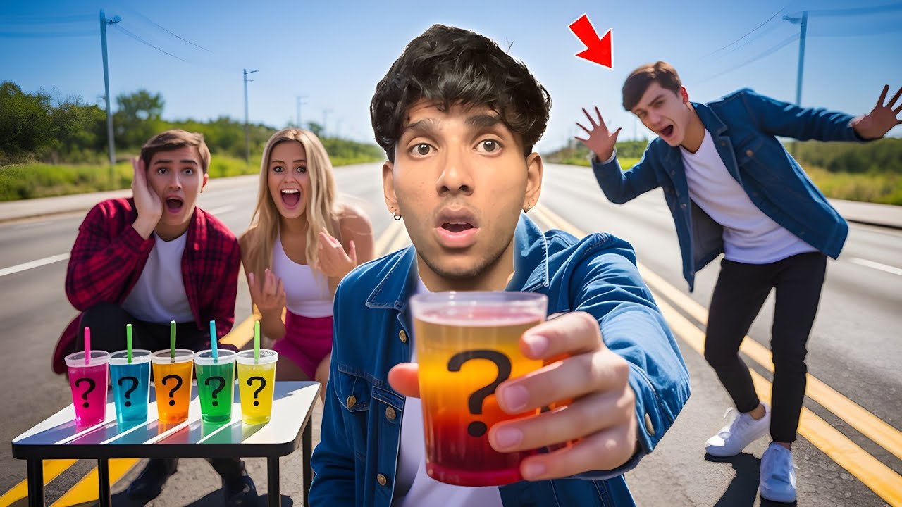 Guess The Drink challenge 😍 