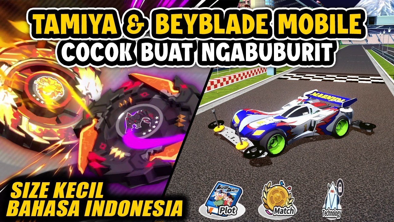 2 Game Ini Paling Cocok Dimaenin di Bulan Puasa! Tamiya Mobile & Beyblade Mobile (Android)