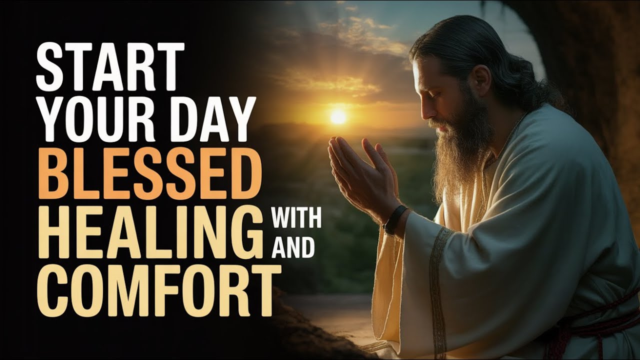 Powerful Morning Prayer of 3 Blessings: Experience Divine Healing and Restoring Comfort Now!
