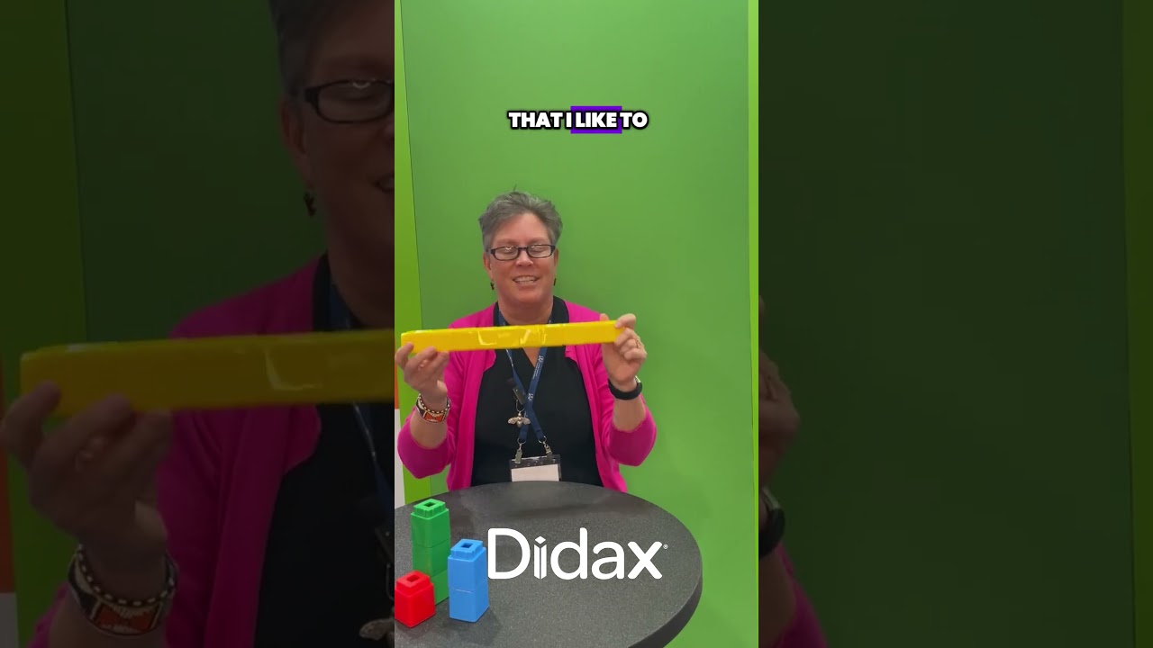 Unlock Early Math Fun with Jumbo Unifix Cubes #didax #unifixcubes #jumbounifixcubes #activelearning
