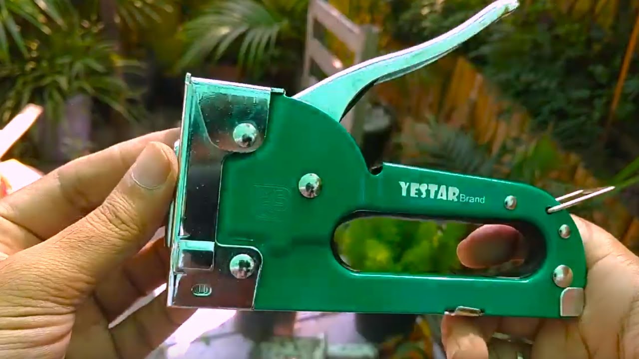 How to Use Staple Gun || Useful Tool || Hand Tool for Home Use