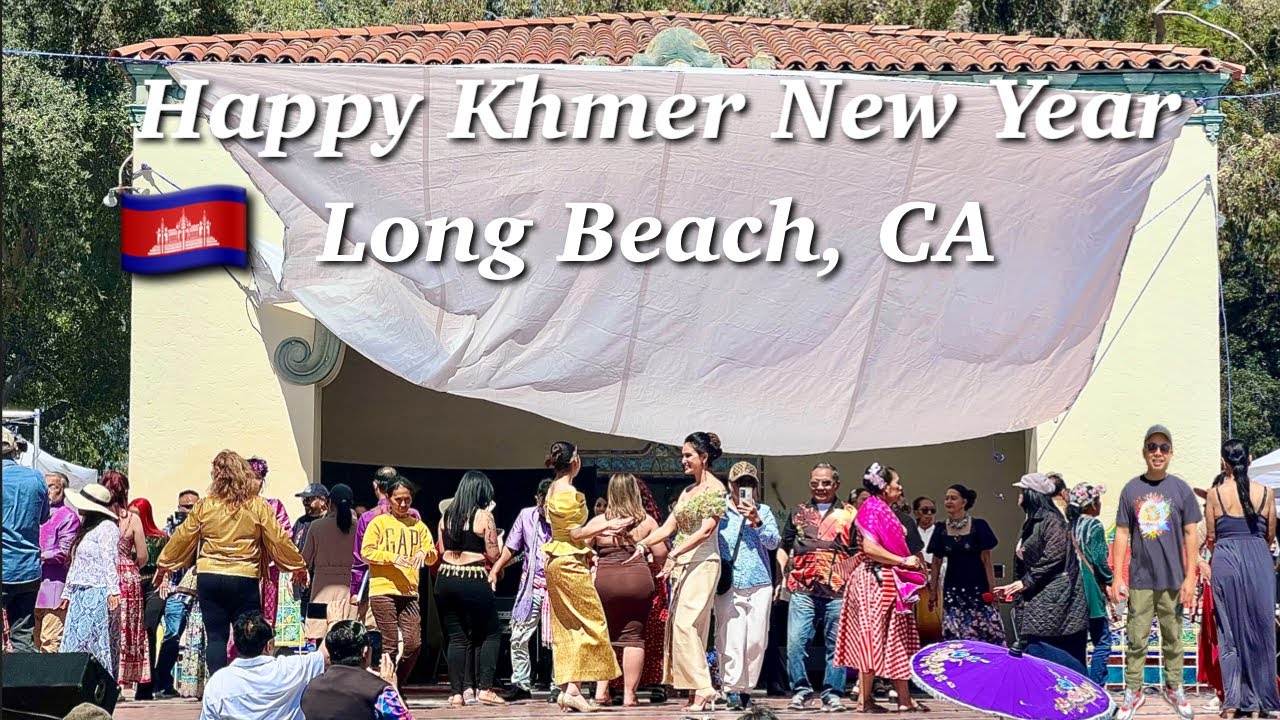 Khmer New Year at 7th park in Long Beach, CA