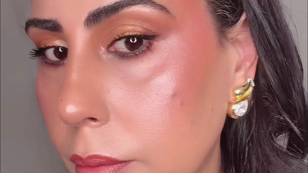 ميكب تتوريال جلوي خطوه بخطوه سهل وناعم 👄💄🌟💫✨fyppppppppppp#makeuptorial#glowymakeup #jaklinstarbeauty