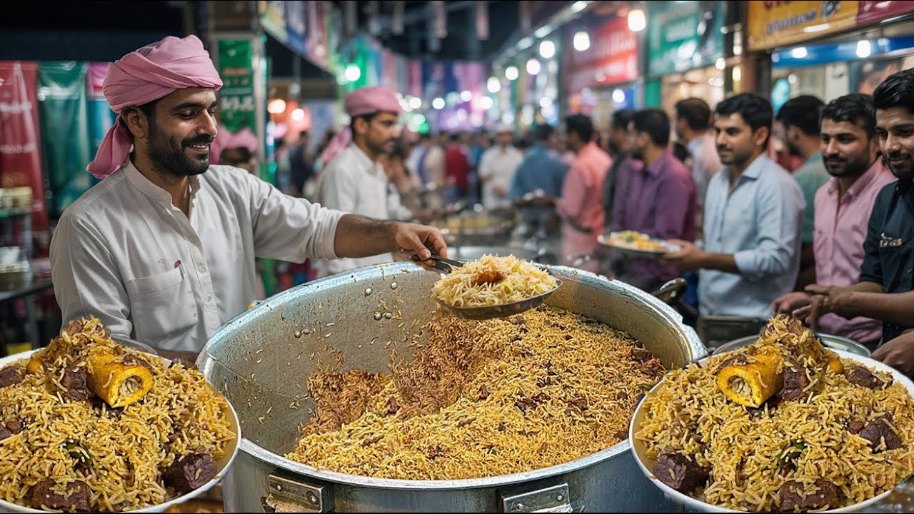 FAMOUS ROADSIDE FOOD | BANNU PULAO SOLD DAILY | PAKISTANI CHEAPEST FOOD