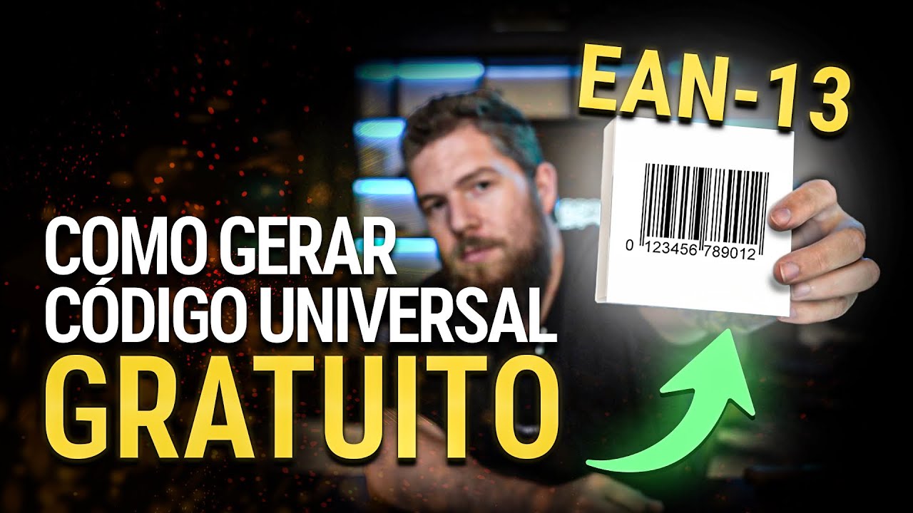 Como gerar c&oacute;digo universal Ean-13 gratuito para Mercado Livre e marketplaces